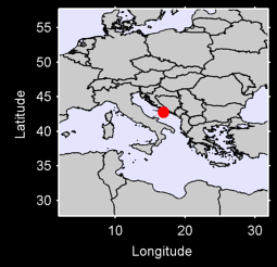 LASTOVO ISLAND Local Context Map