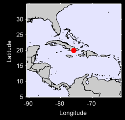 SANTIAGO DE CUBA,  ORIENTE Local Context Map