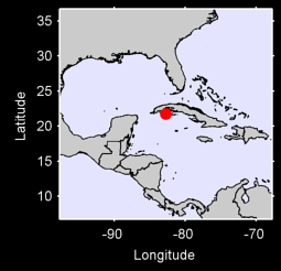 LA FE, ISLA DE LA JUVENTUD Local Context Map