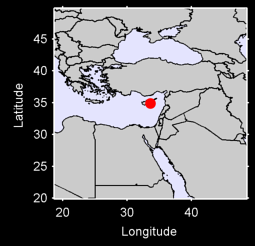 LARNACA AIRPORT Local Context Map