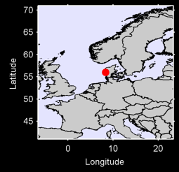 STAUNING LUFTHAVN Local Context Map