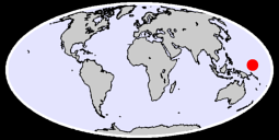 SATAWAN ATOLL AWS, CAROLINE ISLANDS Global Context Map