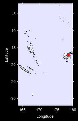 NAMBOUWALU FIJI ISLANDS Local Context Map