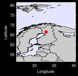 ROVANIEMI AIRPORT Local Context Map