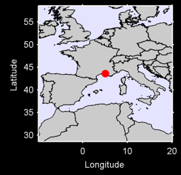 SALON DE PROVENCE Local Context Map