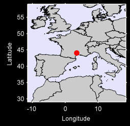 MONT AIGOUAL Local Context Map