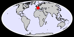 BOURG ST-MAURICE Global Context Map