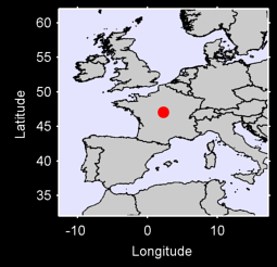 BOURGES AERODROME Local Context Map