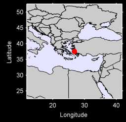 SAMOS I.  AEGEAN IS. GREECE Local Context Map