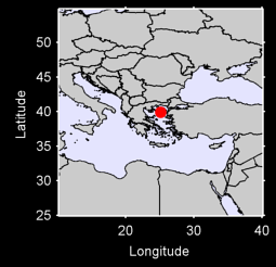 LIMNOS I.  AEGEAN IS. GREECE Local Context Map