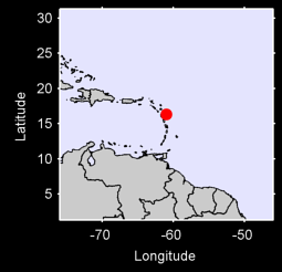 LA DESIRADE METEO Local Context Map