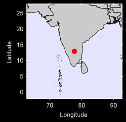 BANGALORE/HINDUSTAN AIRPORT Local Context Map