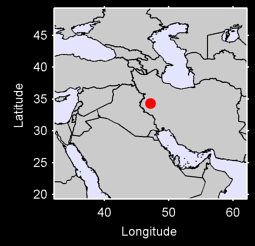 KERMANSHAH (BAKHTARAN AIR Local Context Map