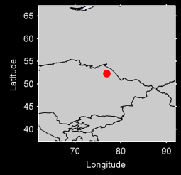 PAVLODAR               KAZAKST Local Context Map