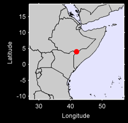 MANDERA KENYA/BRIT. E. AFRICA Local Context Map