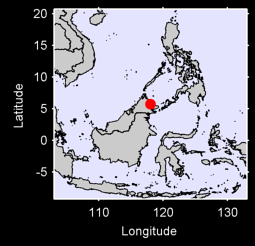 SANDAKAN AIRP. / SABAH Local Context Map