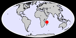 DZAOUDZI/PAMANZI (MAYOTTE) Global Context Map