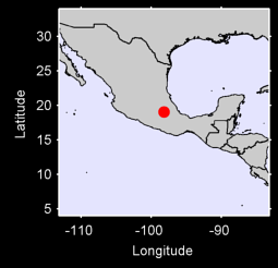 PUEBLA  PUE. Local Context Map