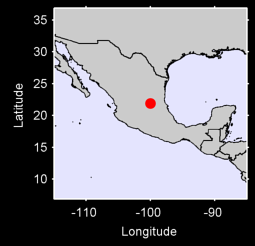 RIO VERDE  S.L.P. Local Context Map