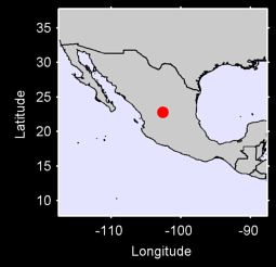 ZACATECAS, ZAC. (LA BUFA, ZAC.) Local Context Map