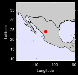 DURANGO  DGO. Local Context Map