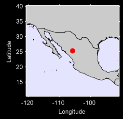 TEPEHUANES  DGO. Local Context Map