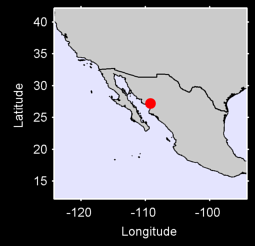 TRES HERMANOS, SONORA Local Context Map