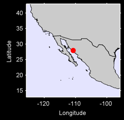 EMPALME, SON. Local Context Map