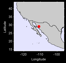 HERMOSILLO  SON. Local Context Map