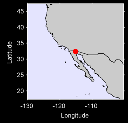 EJIDO NUEVO LEON BC. Local Context Map