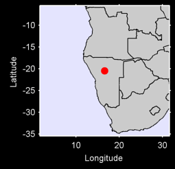 OTJIWARONGO Local Context Map