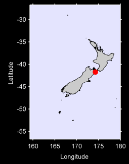 CAPE CAMPBELL AWS Local Context Map