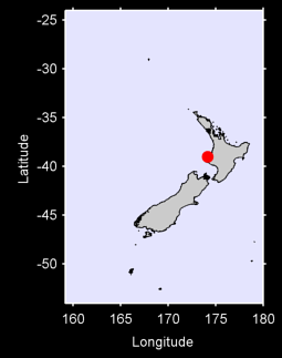 NEW PLYMOUTH AERODROME Local Context Map