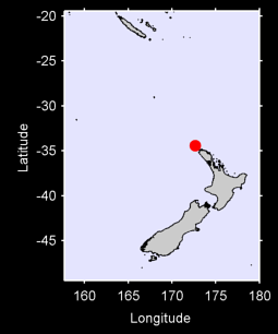 CAPE REINGA AWS Local Context Map