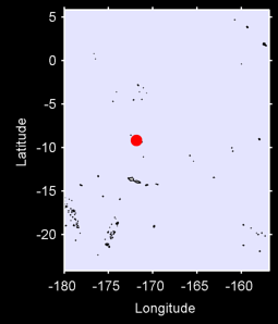 NUKUNONO TOKELAU ISLANDS Local Context Map