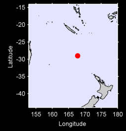 NORFOLK ISLAND AIRPORT Local Context Map