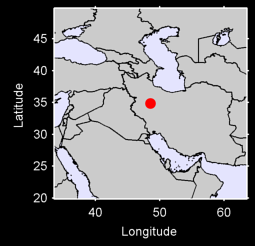 HAMADAN IRAN/CAMP PARKS Local Context Map