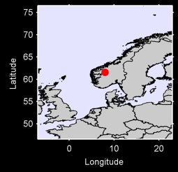 SOGNEFJELL Local Context Map