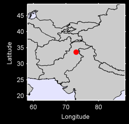 ISLAMABAD AIRPORT Local Context Map