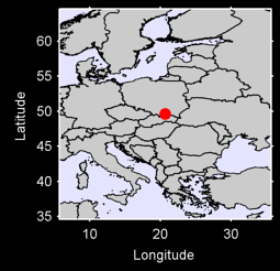 NOWY SACZ Local Context Map