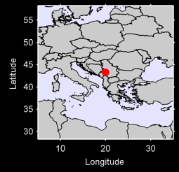 SJENICA Local Context Map