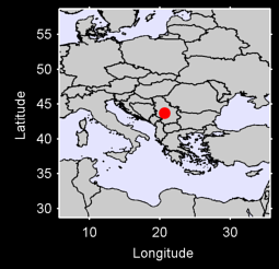 KRALJEVO Local Context Map