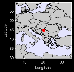 BEOGRAD/SURCIN Local Context Map