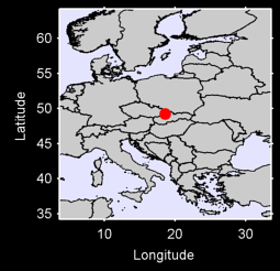 ZILINA/HRICOV Local Context Map