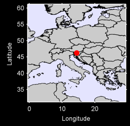 LJUBLJANA/BRNIK Local Context Map