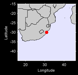 DURBAN (LOUIS BOTHA AIRP. Local Context Map