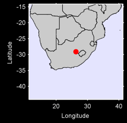 BLOEMFONTEIN (HERTZOG AIR Local Context Map