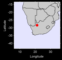 UPINGTON AGR. Local Context Map