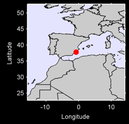 MURCIA/SAN JAVIER Local Context Map