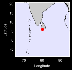 GALLE,SRI LANKA Local Context Map